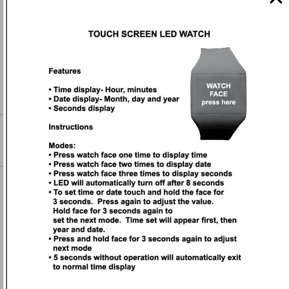 Sale‼️Aeropostale Round Textured Rubber Digital Watch -NIB - Picture 3 of 5